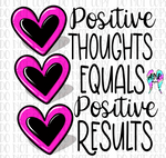 Positive thoughts PNG