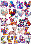 Animal clipart bundle PNG