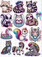 Animal clipart bundle PNG