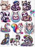 Animal clipart bundle PNG