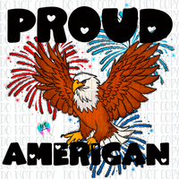 Proud american PNG