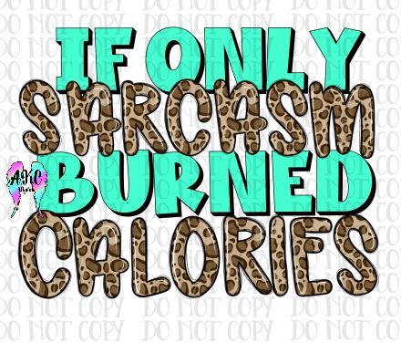 Sarcasm burned calories PNG