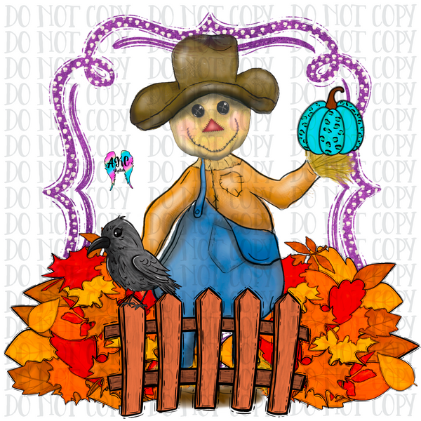 Scarecrow field PNG