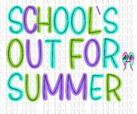 School's out for summer PNG