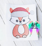 Sketch christmas fox 2018