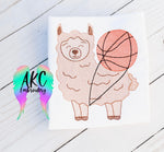 Sketch llama basketball 2021