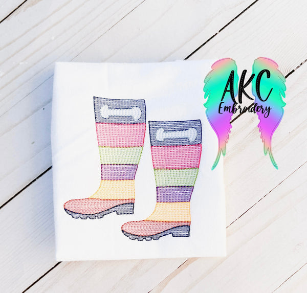 Sketch rainboots 2022