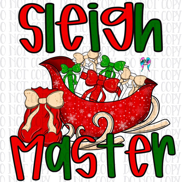 Sleigh master PNG