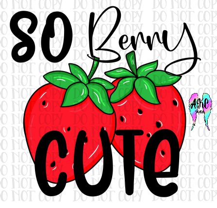 So berry cute PNG