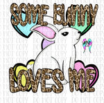 Some bunny loves me PNG