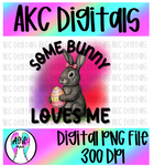 Some bunny loves me PNG