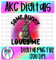 Some bunny loves me PNG