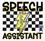 Speech therapy assistant PNG