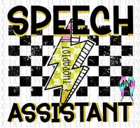 Speech therapy assistant PNG