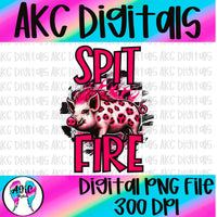 Spit fire PNG