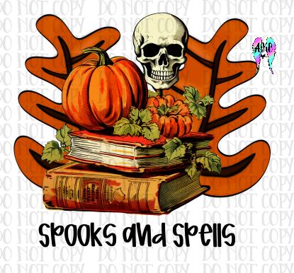 Spooks and spells PNG