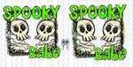 Spooky babe PNG