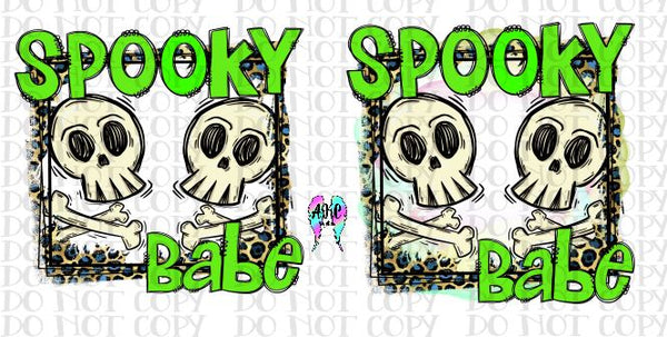 Spooky babe PNG