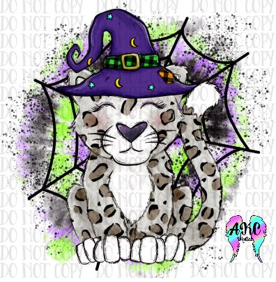 Spooky cheetah PNG