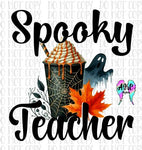 Spooky teacher PNG