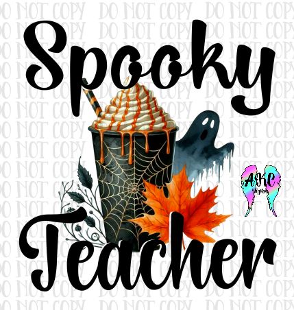 Spooky teacher PNG