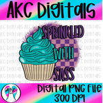 Sprinkled with sass PNG