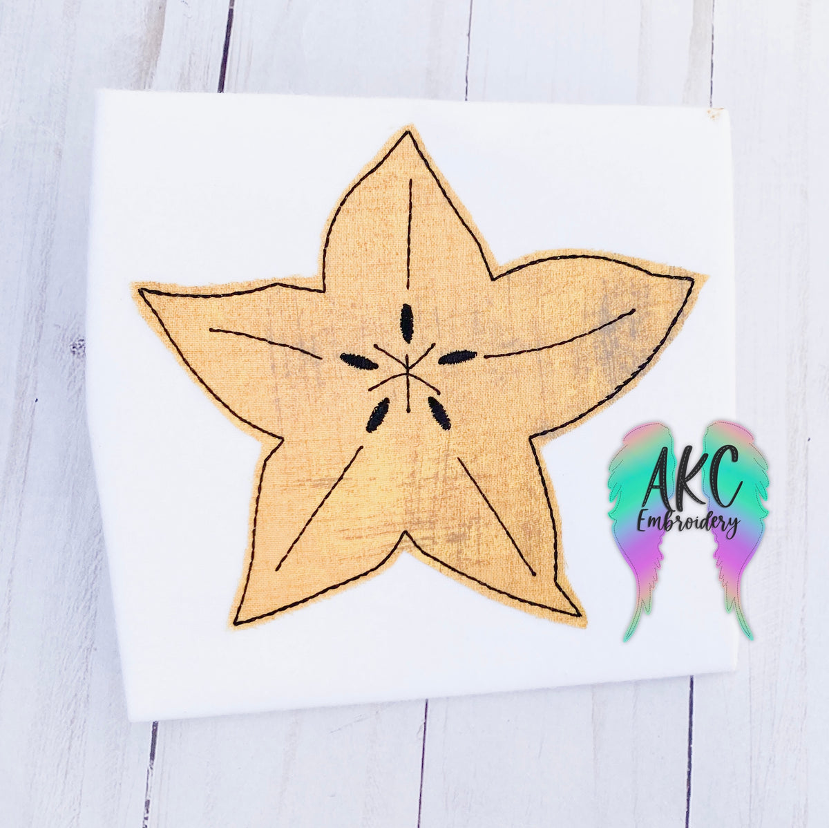 Star fruit 2023 – AKC Embroidery and Digital Designs