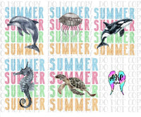 Summer bundle PNG