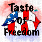 Taste of freedom PNG