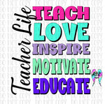 Teacher life PNG