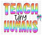 Teach tiny humans PNG