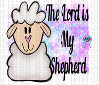 The lord is my shepherd PNG