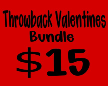 Throwback Valentines Bundle PNG