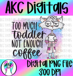 Too much toddler PNG