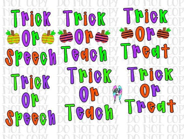 Trick or treat mega bundle PNG