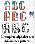Western alphabet bundle TDD