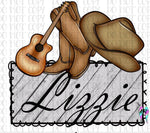 Western monogram PNG