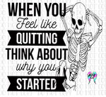 When you feel like quitting PNG