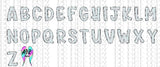 White with polka dots PNG and OTF