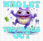 Who let the frogs out PNG