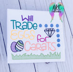 Will trade eggs for carats 2023