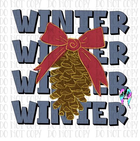 Winter pine PNG