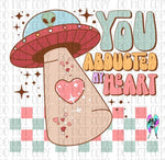 You abducted my heart PNG