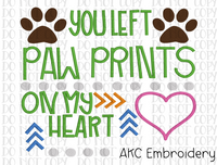You left paw prints in my heart mama 2025