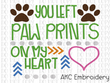 You left paw prints in my heart mama 2025