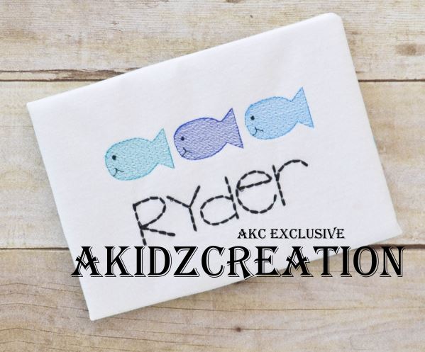 fish embroidery, nautical embroidery, akidzcreation, sketch fish embroidery, fish design, fish embroidery design, sketch fish embroidery design, sketch fish trio embroidery design, fish trio embroidery design, sketch fish embroidery design, nautical embroidery design, animal embroidery design