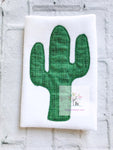 cactus embroidery design, nature embroidery design, zig zag cactus embroidery design, nature embroidery design, applique, cactus applique