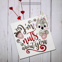 im nuts about you, valentine embroidery, embroidery, machine embroidery, akidzcreation