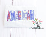 american embroidery design, patriotic embroidery design, 4th of july embroidery design, memorial  day embroidery design