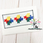 autism awareness embroidery design, faux smock autism embroidery design, autism embroidery, autism embroidery design, autism awareness embroidery design, faux smock embroidery design, faux smock autism embroidery design
